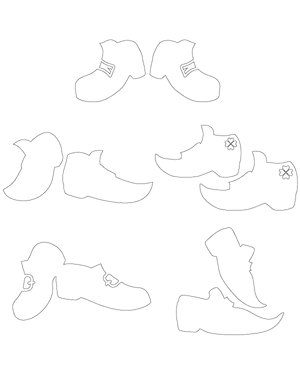 Leprechaun Shoes Patterns