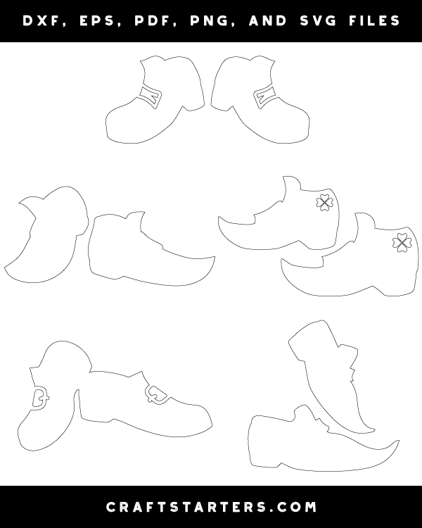 Leprechaun Shoes Patterns