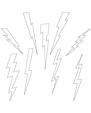 Lightning Bolt Patterns