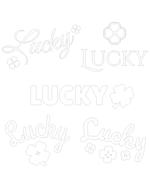 Lucky Four Leaf Clover Patterns