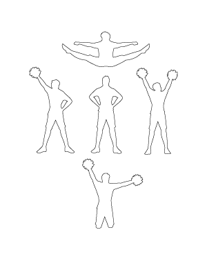 Male Cheerleader Patterns