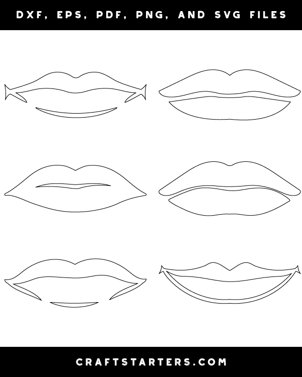 Male Lips Patterns