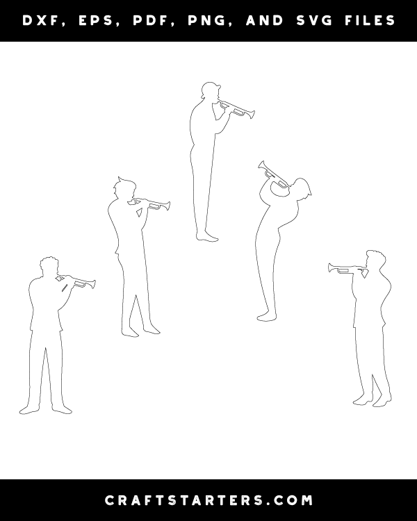 Male Trumpet Player Patterns