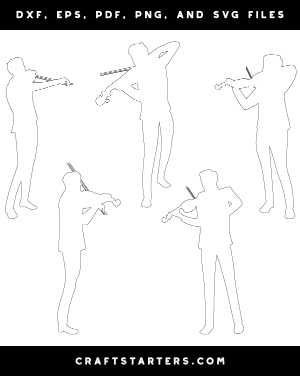 Male Violinist Patterns