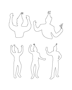 Man In Party Hat Patterns