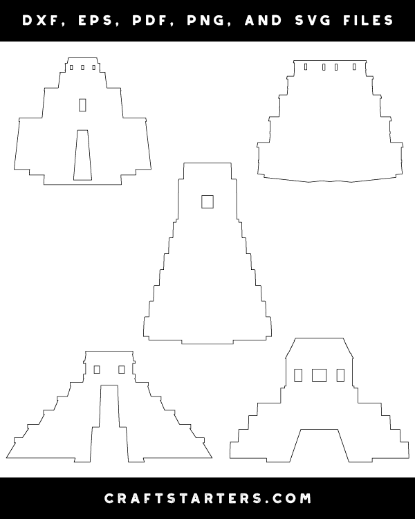 Mayan Pyramid Patterns