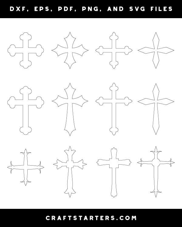 Medieval Cross Patterns