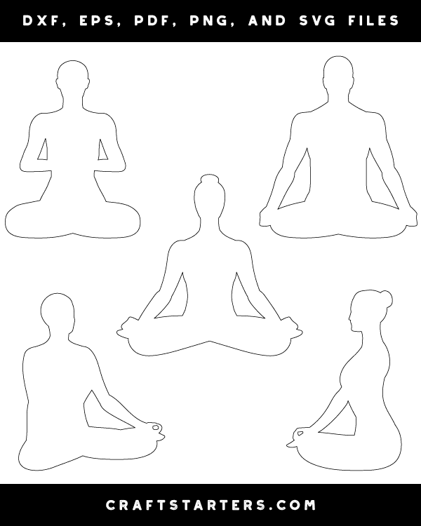 Meditation Lotus Pose Patterns