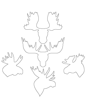 Moose Head Patterns