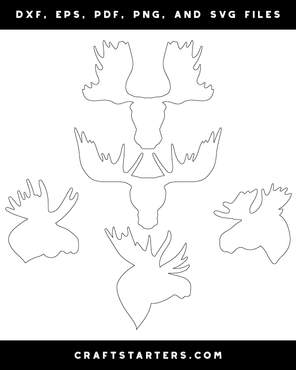 Moose Head Patterns