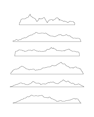 Mountain Range Patterns