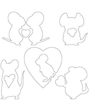 Mouse Heart Patterns