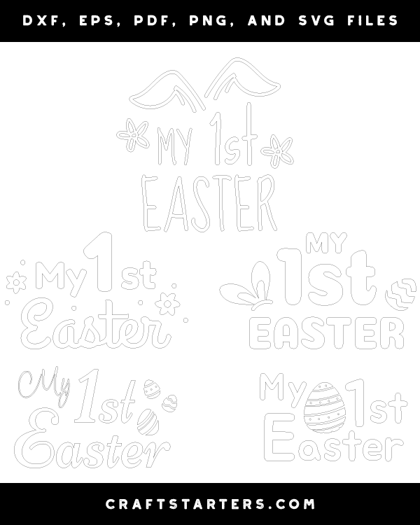 My 1st Easter Patterns
