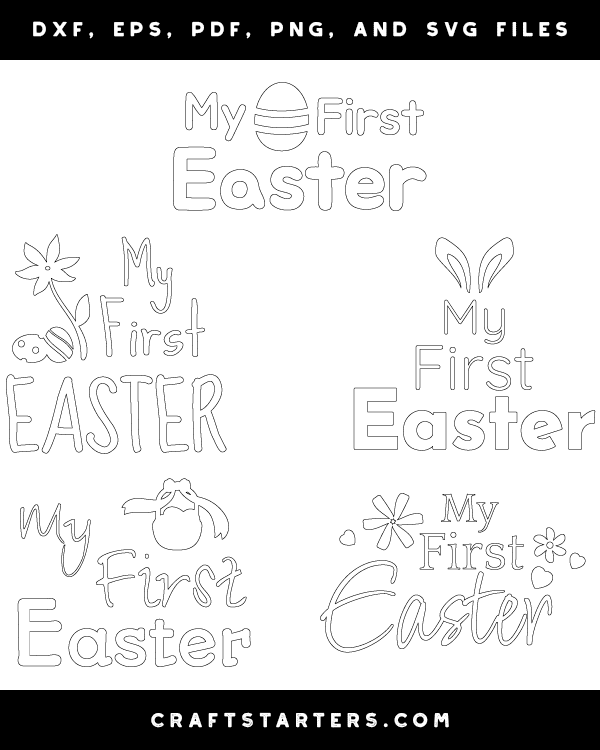 My First Easter Patterns