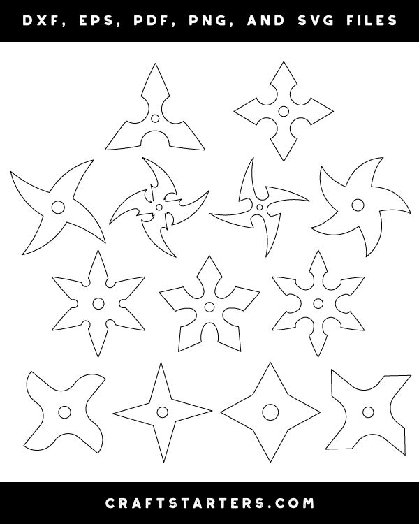 Ninja Star Patterns