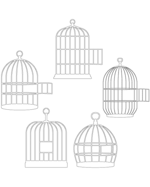 Open Bird Cage Patterns