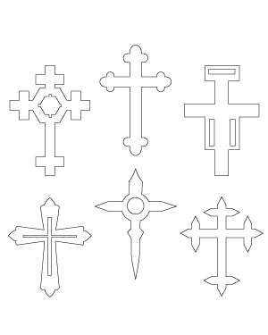 Ornate Cross Patterns