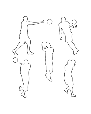 Passing Basketball Player Patterns