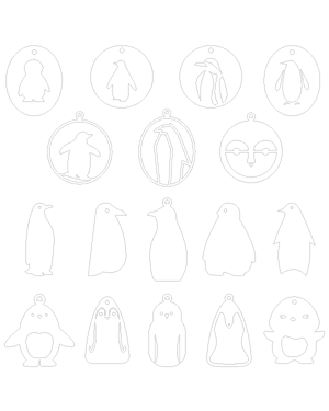 Penguin Earring Patterns