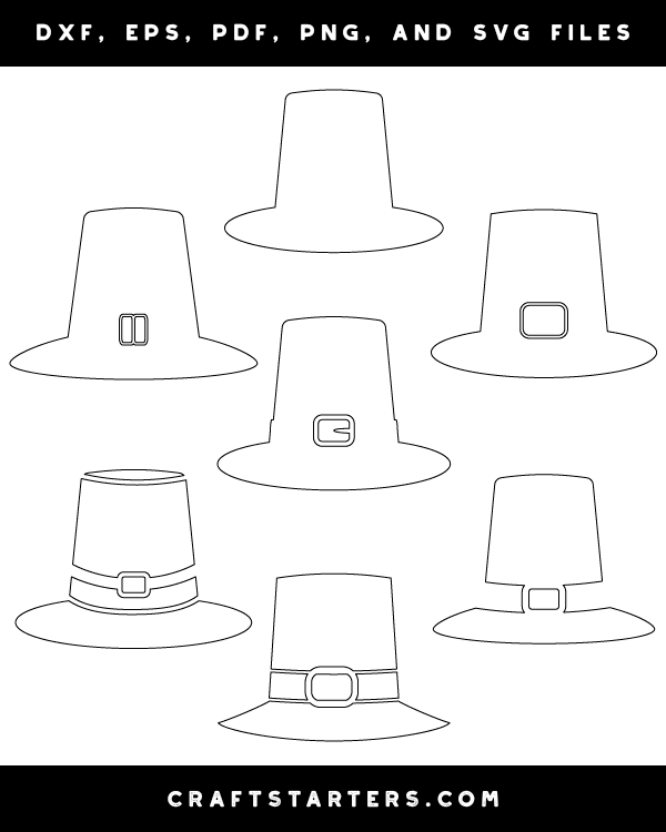 Pilgrim Hat Patterns