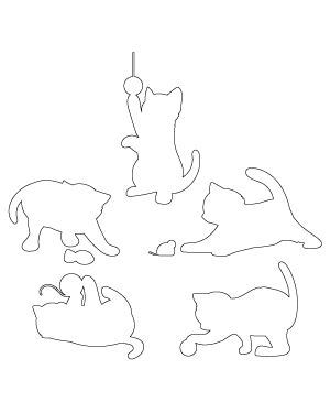 Playing Kitten Patterns