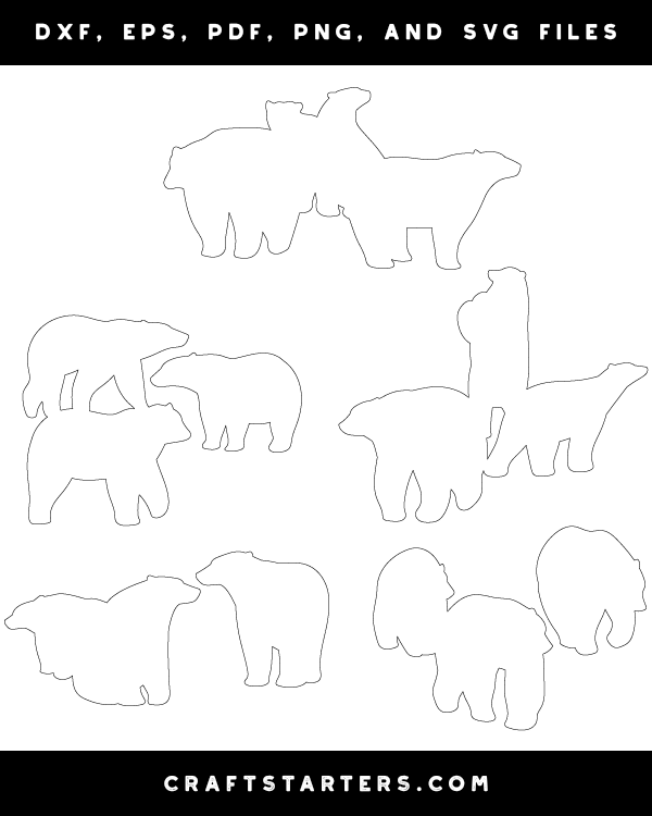 Polar Bear Group Patterns