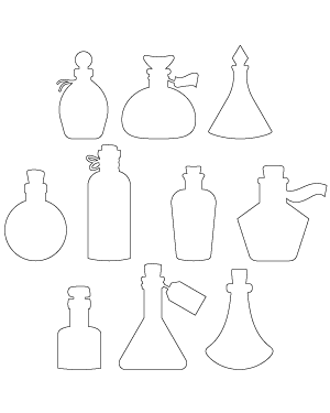 Potion Bottle Patterns