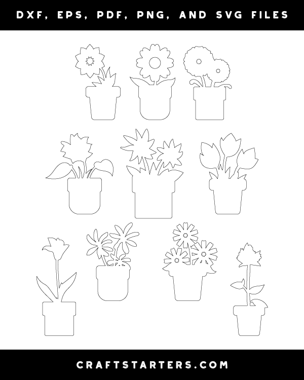 Potted Flower Patterns