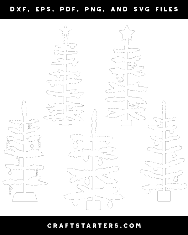 Primitive Christmas Tree Patterns