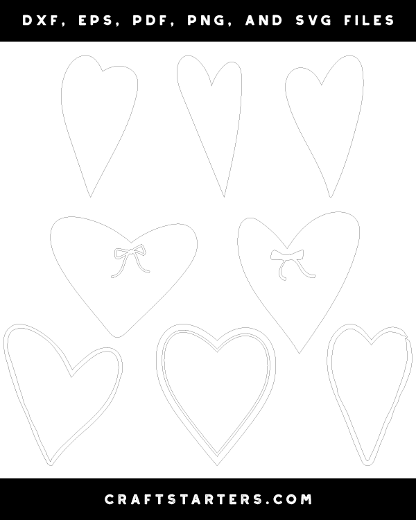 Primitive Heart Patterns