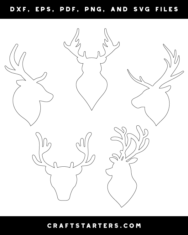 Reindeer Head Patterns