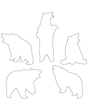 Roaring Bear Patterns