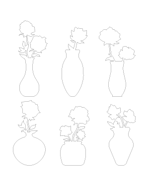 Rose Vase Patterns