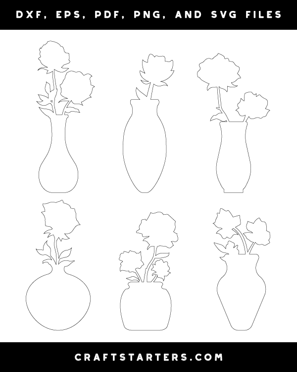 Rose Vase Patterns