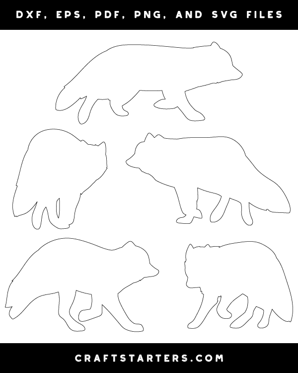 Running Arctic Fox Patterns