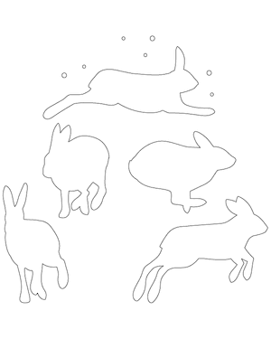 Running Arctic Hare Patterns