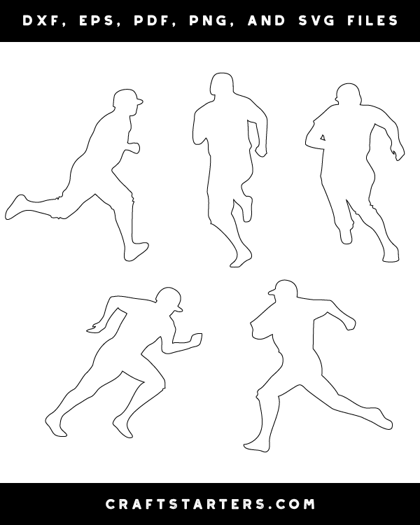 Running Baseball Player Patterns