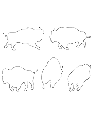 Running Buffalo Patterns