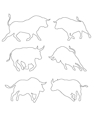 Running Bull Patterns