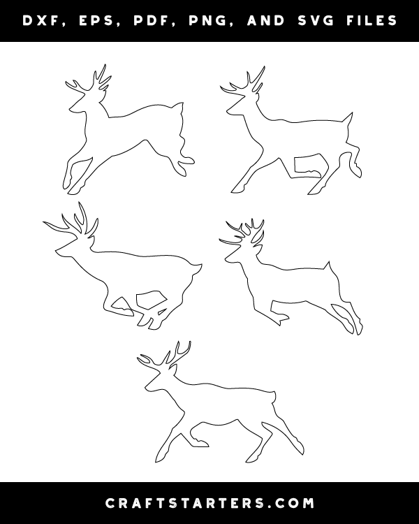 Running Deer Patterns