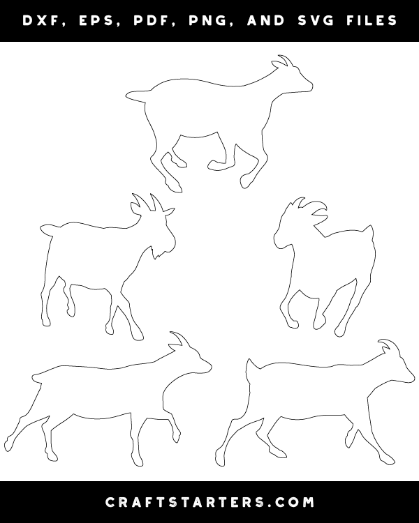 Running Goat Patterns