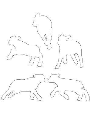 Running Lamb Patterns