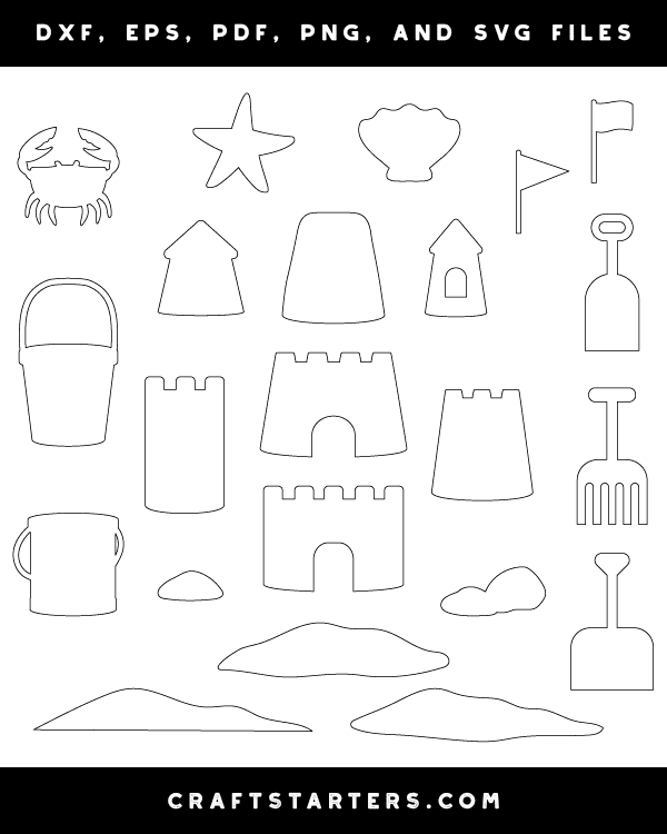 Sand Castle Scene Creator Patterns