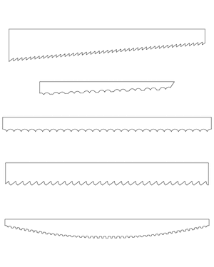 Saw Blade Patterns