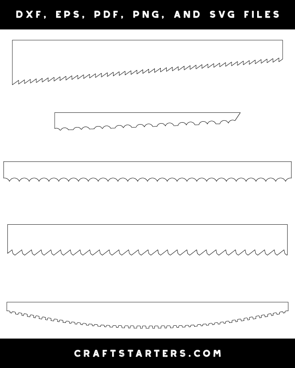 Saw Blade Patterns