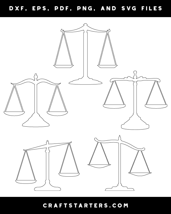 Scales of Justice Patterns