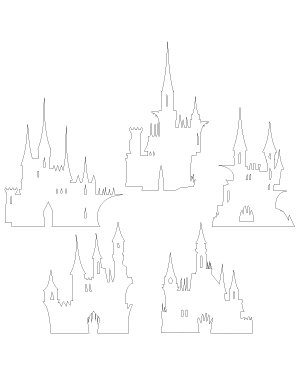 Scary Castle Patterns