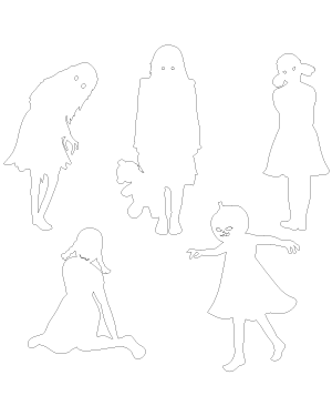 Scary Girl Patterns