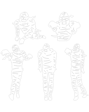 Scary Mummy Patterns