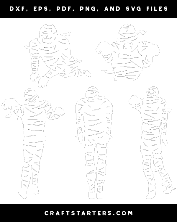 Scary Mummy Patterns